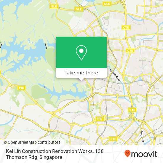 Kei Lin Construction Renovation Works, 138 Thomson Rdg地图