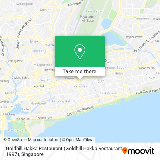 Goldhill Hakka Restaurant map