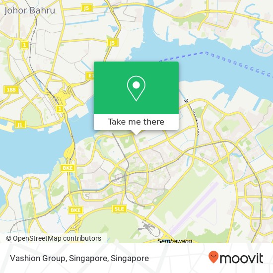 Vashion Group, Singapore地图