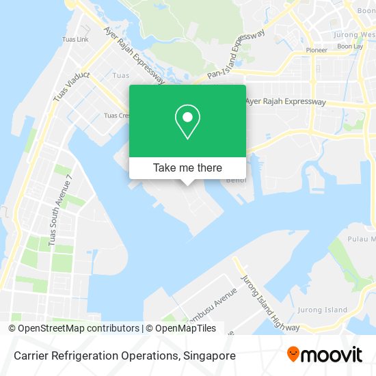 Carrier Refrigeration Operations map