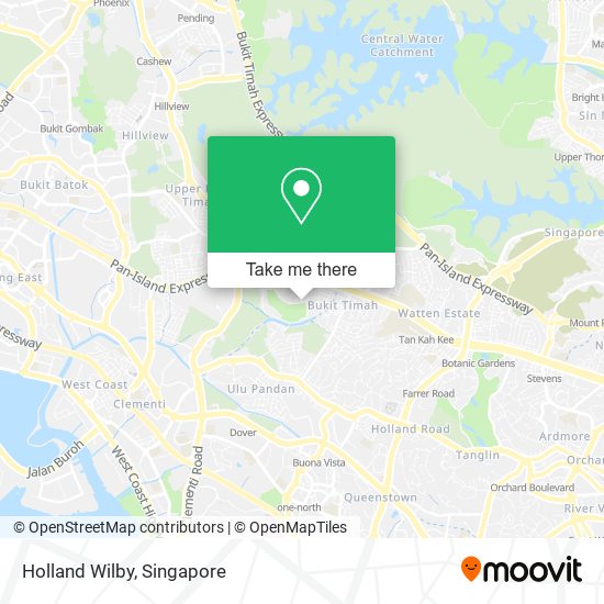 Holland Wilby map
