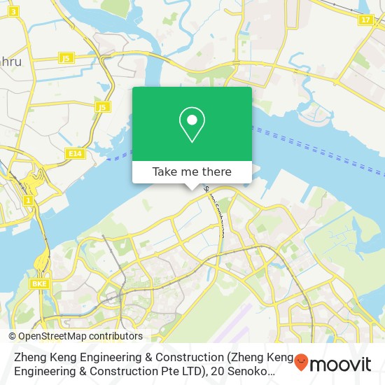 Zheng Keng Engineering & Construction (Zheng Keng Engineering & Construction Pte LTD), 20 Senoko Cres地图