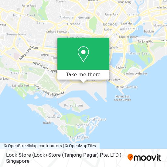 Lock Store (Lock+Store (Tanjong Pagar) Pte. LTD.) map