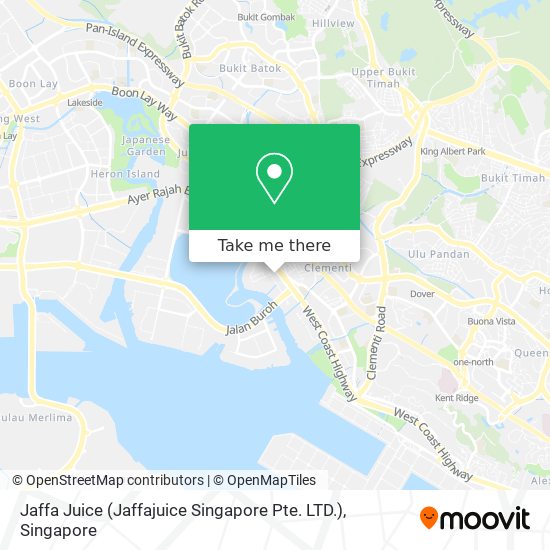 Jaffa Juice (Jaffajuice Singapore Pte. LTD.) map