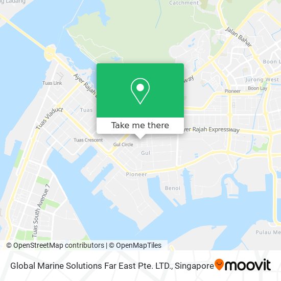 Global Marine Solutions Far East Pte. LTD.地图