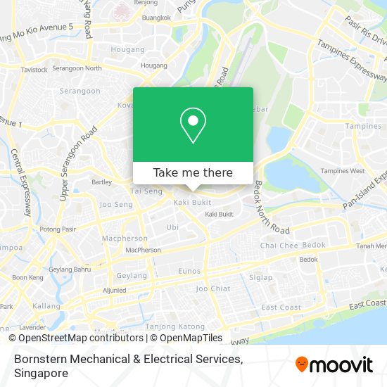 Bornstern Mechanical & Electrical Services map