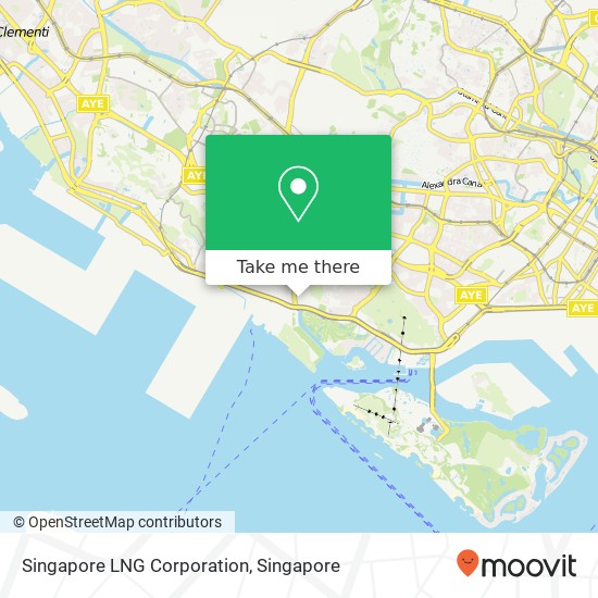 Singapore LNG Corporation map