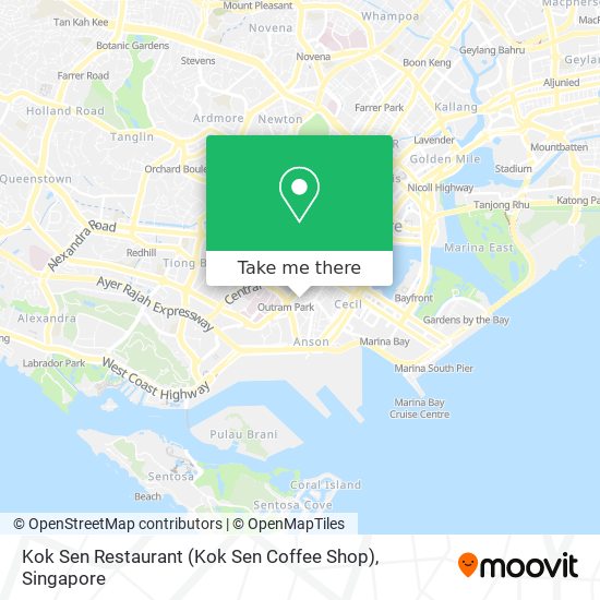Kok Sen Restaurant (Kok Sen Coffee Shop) map