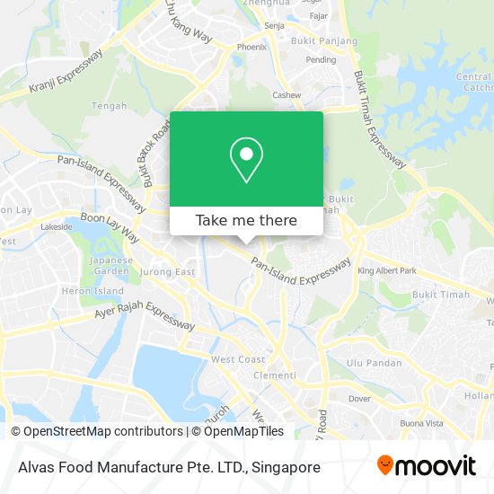 Alvas Food Manufacture Pte. LTD. map