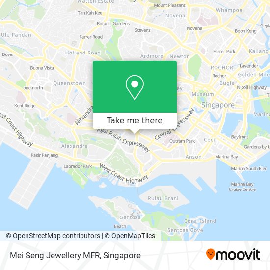 Mei Seng Jewellery MFR map