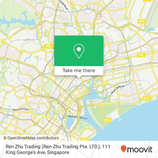 Ren Zhu Trading (Ren-Zhu Trading Pte. LTD.), 111 King George's Ave地图