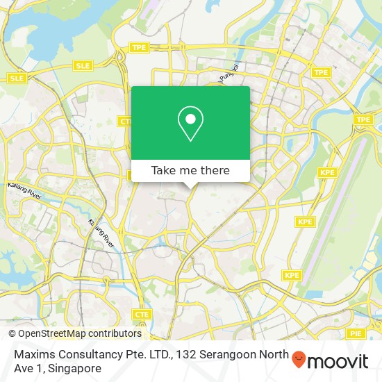 Maxims Consultancy Pte. LTD., 132 Serangoon North Ave 1 map