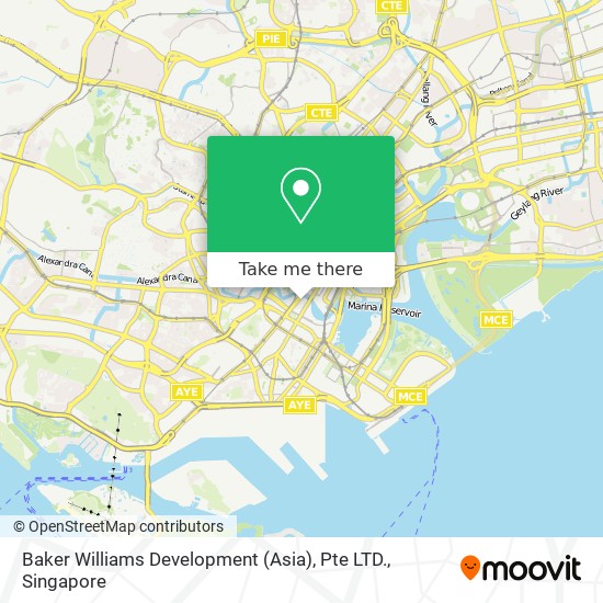 Baker Williams Development (Asia), Pte LTD.地图