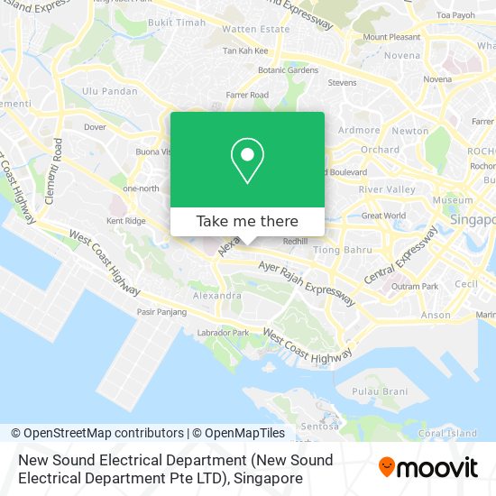 New Sound Electrical Department (New Sound Electrical Department Pte LTD)地图