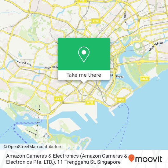 Amazon Cameras & Electronics (Amazon Cameras & Electronics Pte. LTD.), 11 Trengganu St map