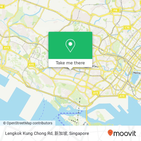 Lengkok Kung Chong Rd, 新加坡地图