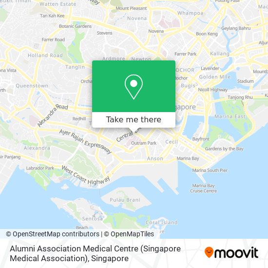 Alumni Association Medical Centre (Singapore Medical Association) map
