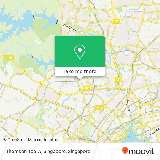 Thomson Toa W, Singapore地图