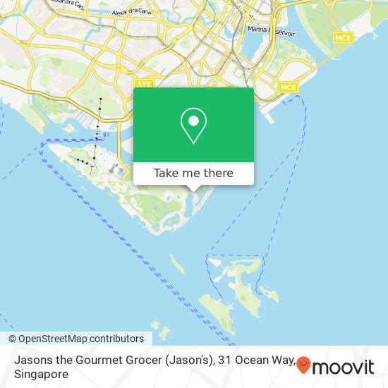 Jasons the Gourmet Grocer (Jason's), 31 Ocean Way map