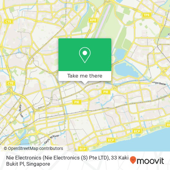 Nie Electronics (Nie Electronics (S) Pte LTD), 33 Kaki Bukit Pl地图
