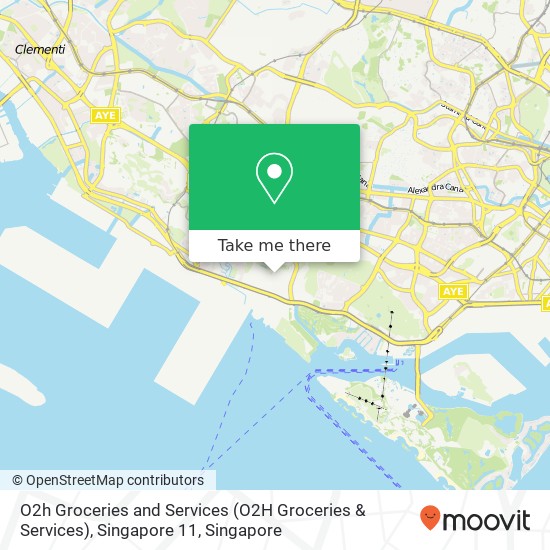 O2h Groceries and Services (O2H Groceries & Services), Singapore 11地图