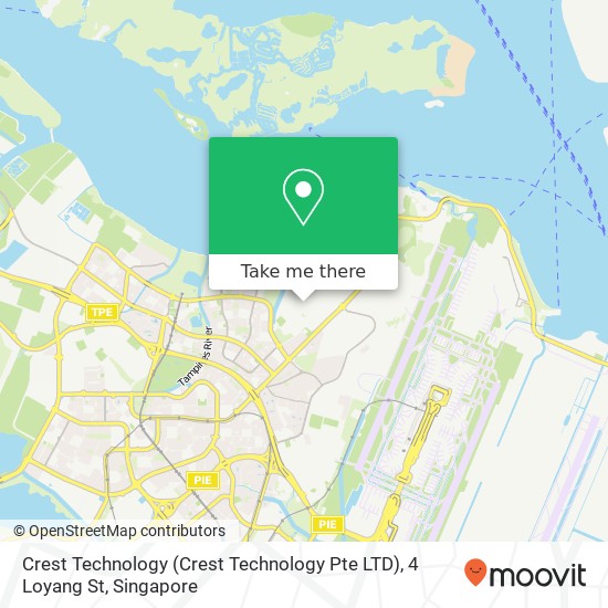 Crest Technology (Crest Technology Pte LTD), 4 Loyang St地图