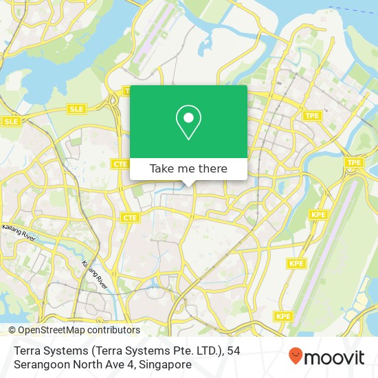 Terra Systems (Terra Systems Pte. LTD.), 54 Serangoon North Ave 4地图