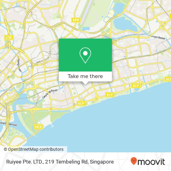 Ruiyee Pte. LTD., 219 Tembeling Rd地图