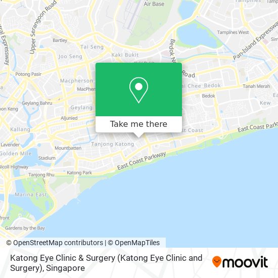 Katong Eye Clinic & Surgery map