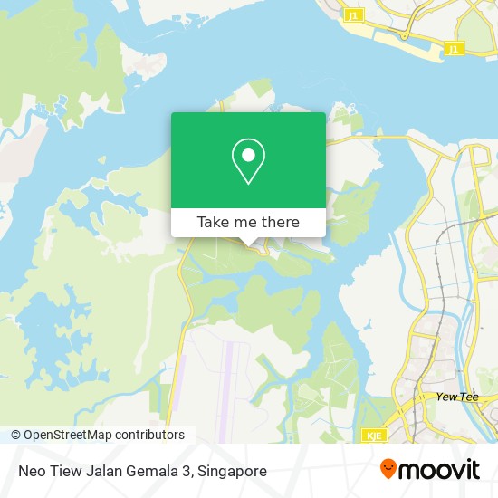 Neo Tiew Jalan Gemala 3 map