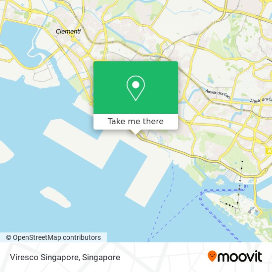 Viresco Singapore map