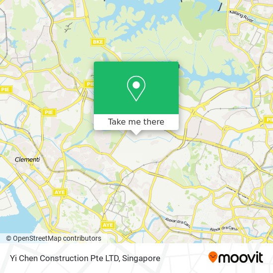Yi Chen Construction Pte LTD map