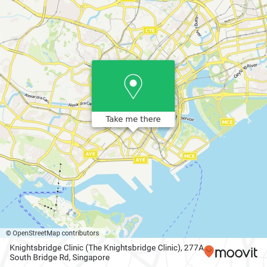 Knightsbridge Clinic (The Knightsbridge Clinic), 277A South Bridge Rd map