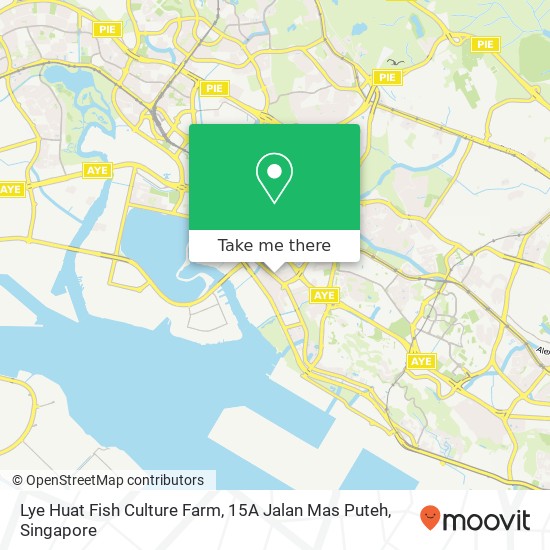 Lye Huat Fish Culture Farm, 15A Jalan Mas Puteh map