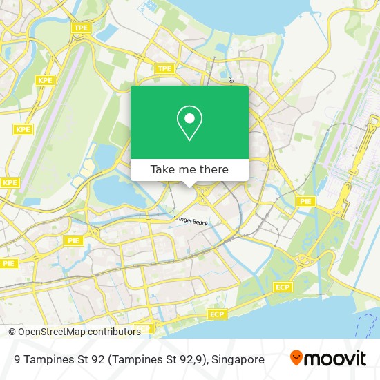 9 Tampines St 92 (Tampines St 92,9)地图