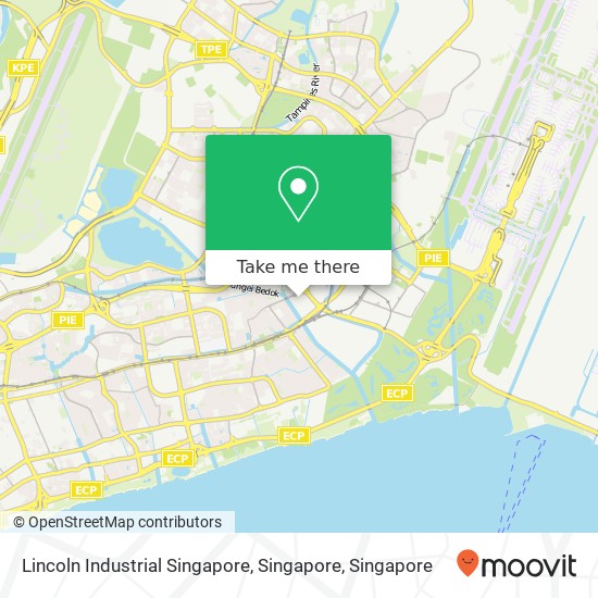 Lincoln Industrial Singapore, Singapore map