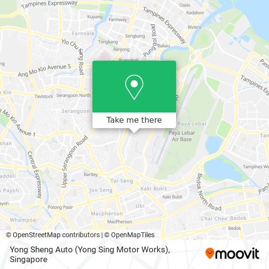 Yong Sheng Auto (Yong Sing Motor Works) map