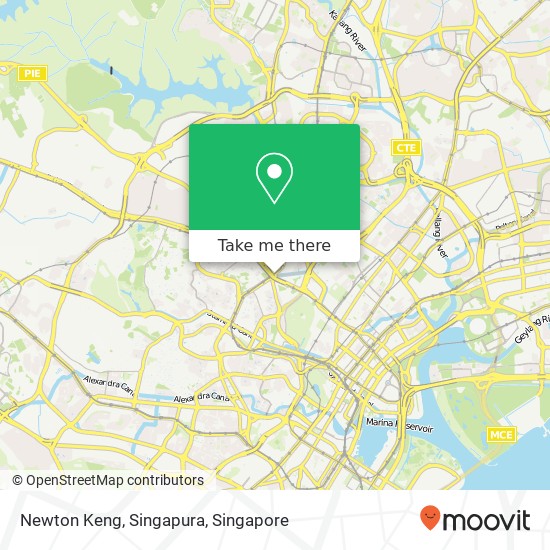 Newton Keng, Singapura map