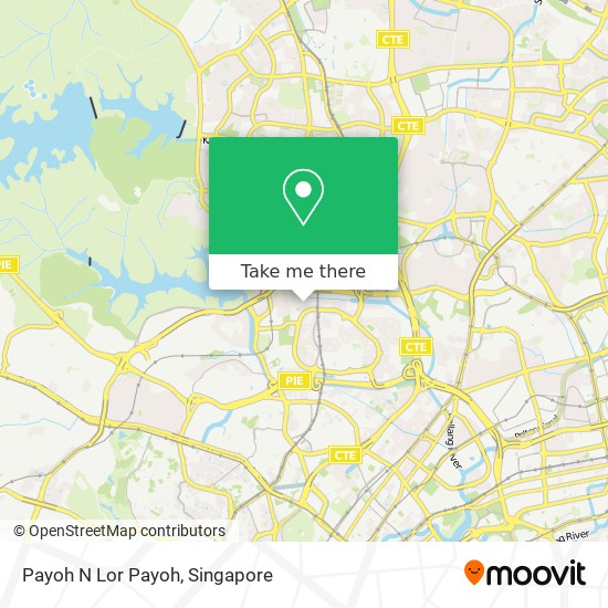 Payoh N Lor Payoh地图