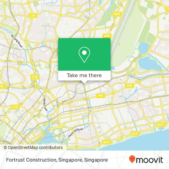 Fortrust Construction, Singapore map