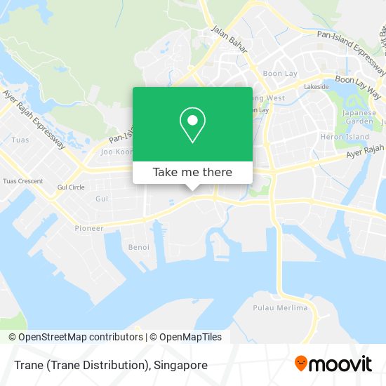 Trane (Trane Distribution) map