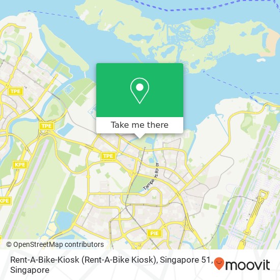 Rent-A-Bike-Kiosk (Rent-A-Bike Kiosk), Singapore 51 map