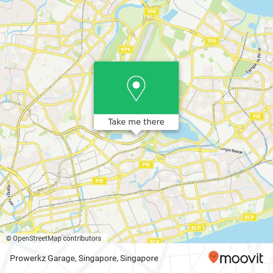 Prowerkz Garage, Singapore地图