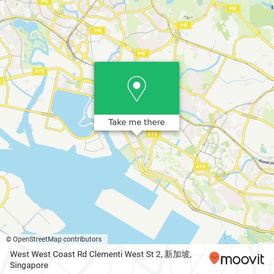 West West Coast Rd Clementi West St 2, 新加坡 map