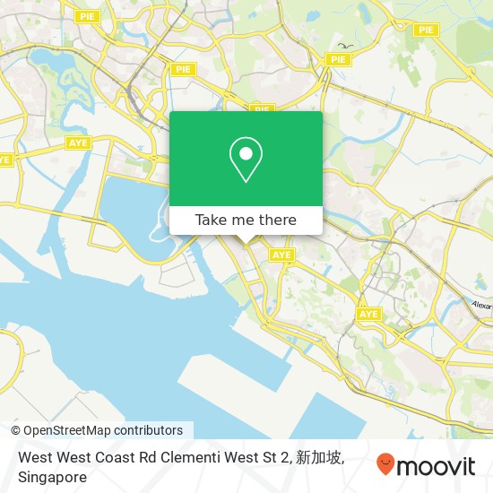 West West Coast Rd Clementi West St 2, 新加坡地图