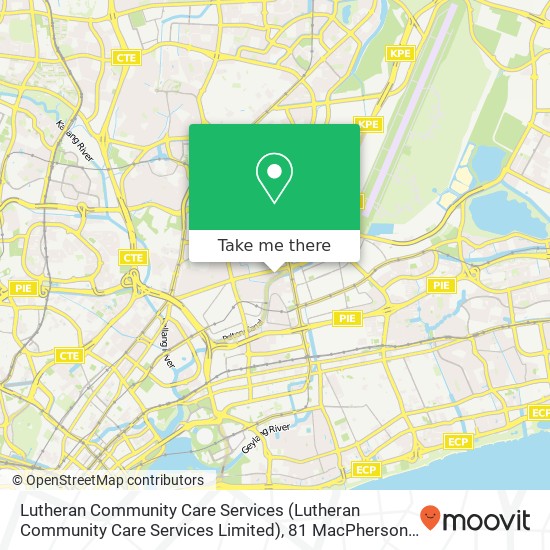 Lutheran Community Care Services (Lutheran Community Care Services Limited), 81 MacPherson Ln地图