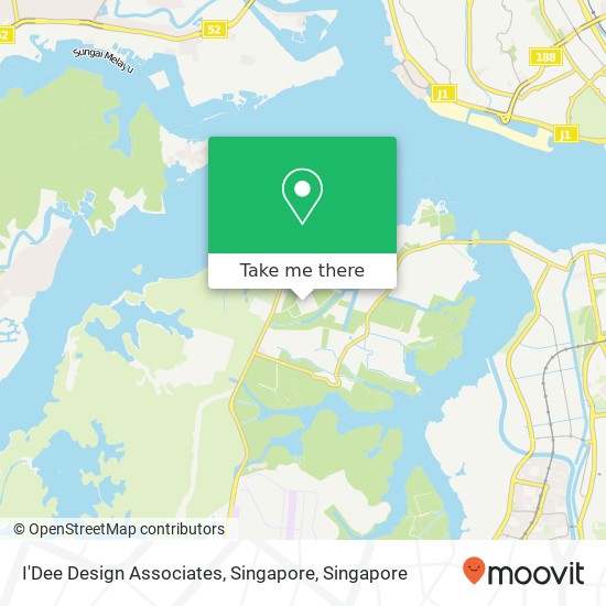 I'Dee Design Associates, Singapore map