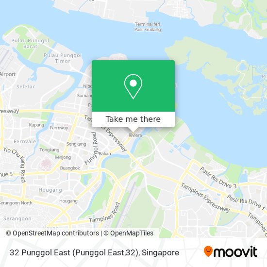 32 Punggol East (Punggol East,32)地图