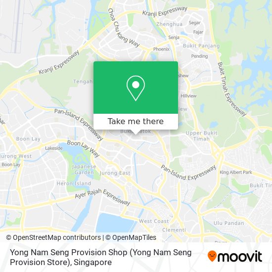 Yong Nam Seng Provision Shop map