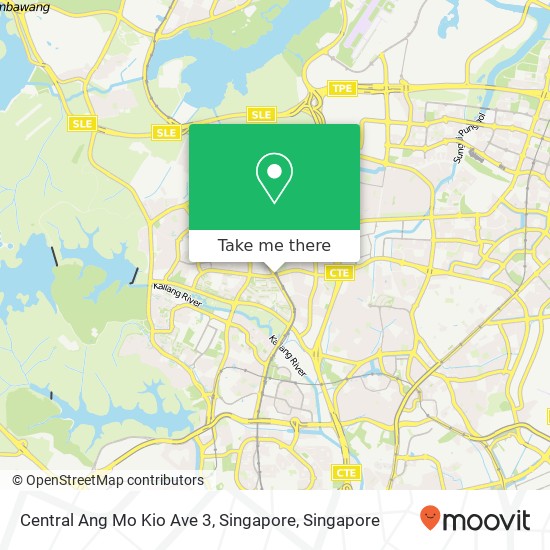Central Ang Mo Kio Ave 3, Singapore map
